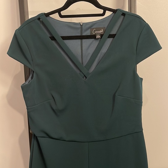 New dark green Connected Apparel size 12 jumpsuit - Picture 3 of 5